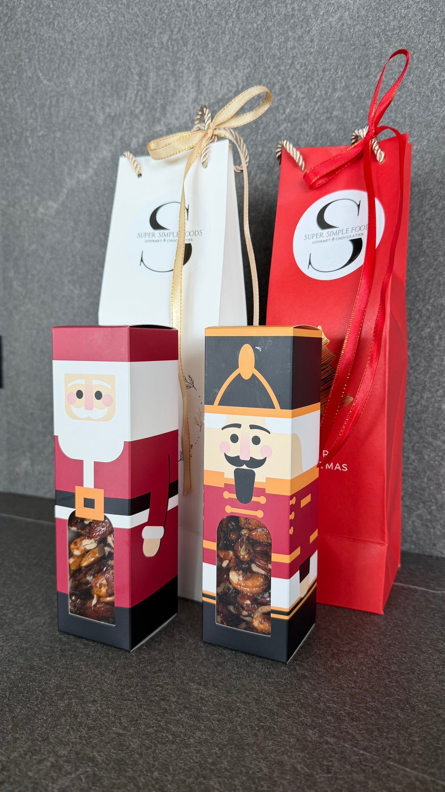 NEW! Holiday 2-Box Gift Set GO Nuts! Praline