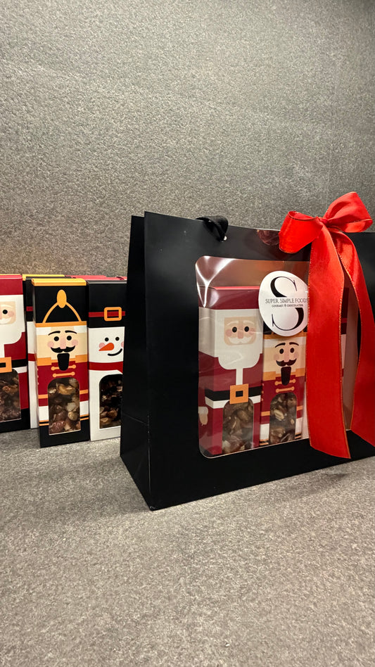 NEW! Holiday 2-Box Gift Set GO Nuts! Praline