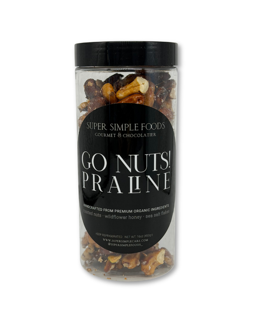 NEW! GO Nuts! Praline Original Jar 32oz