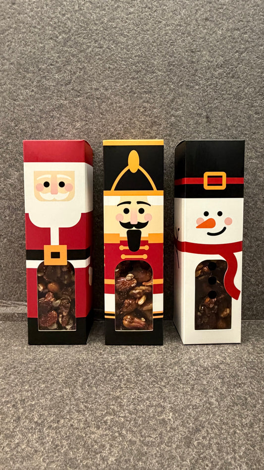 NEW! Holiday 3-Box Gift Set GO Nuts! Praline