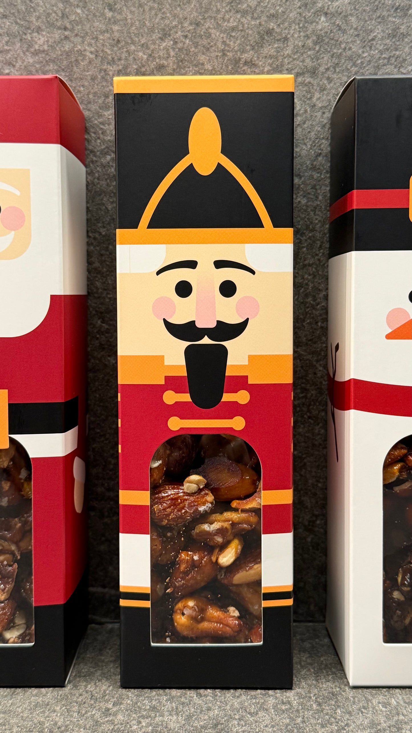 NEW! Holiday 3-Box Gift Set GO Nuts! Praline