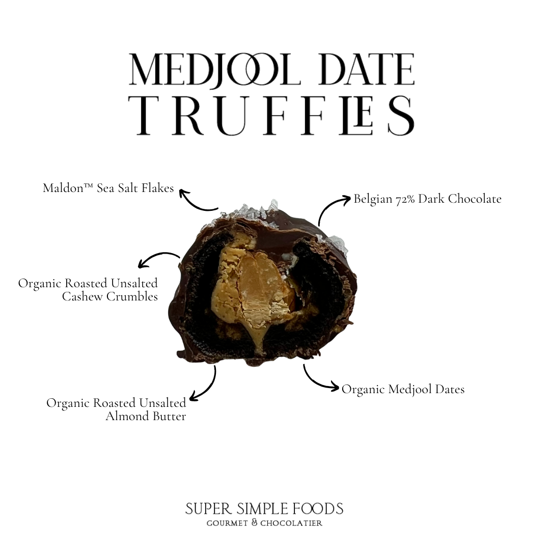 Medjool Truffle Dates Jar 16oz