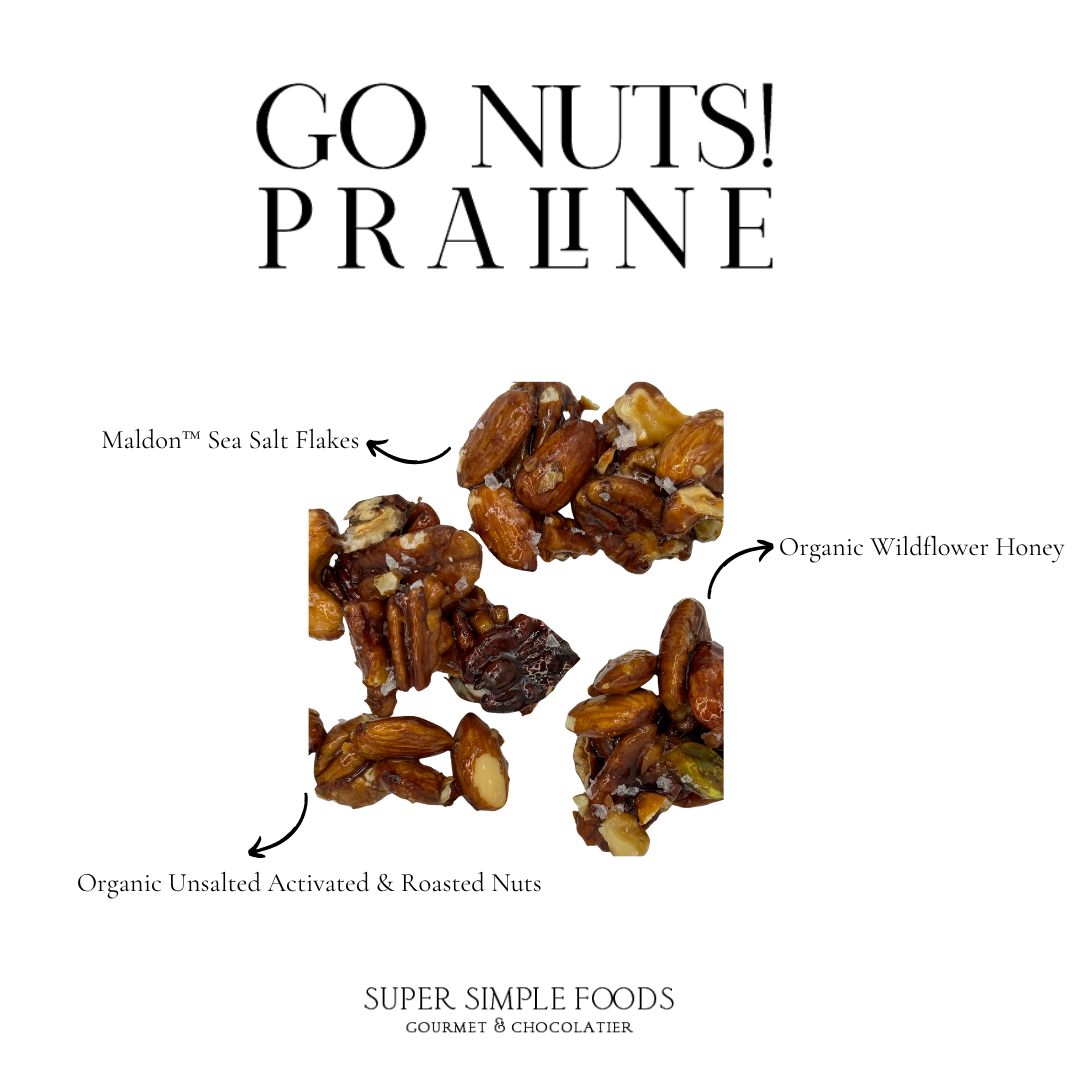 NEW! Holiday 2-Box Gift Set GO Nuts! Praline