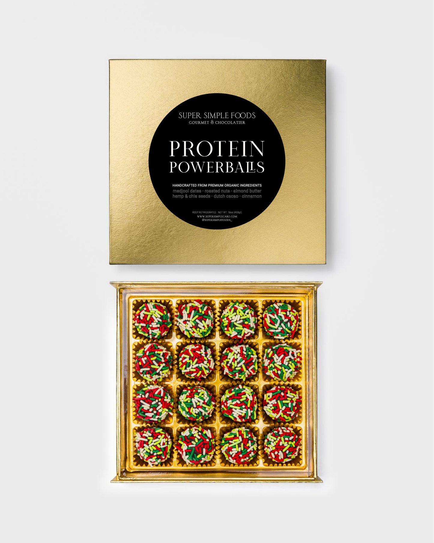 Protein Powerballs Christmas Gift Box