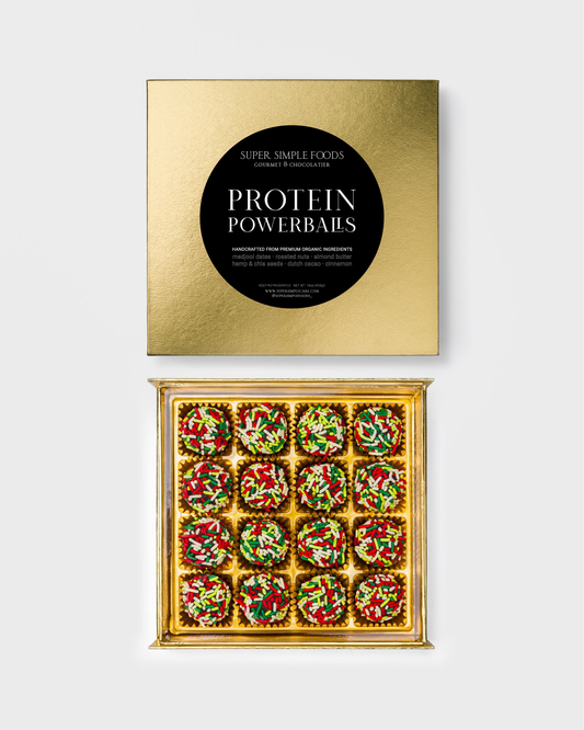 Protein Powerballs Christmas Gift Box